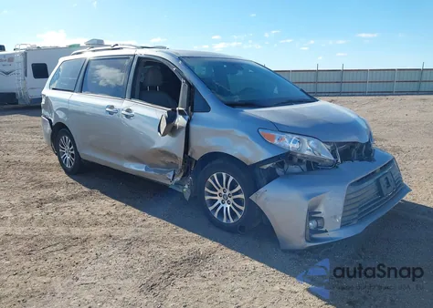 2018 Toyota Sienna Xle Premium 8 Passenger z USA, uszkodzony, nr VIN 5TDYZ3DC7JS935819